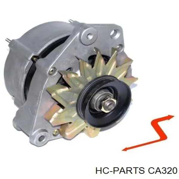 CA320 HC Parts alternador