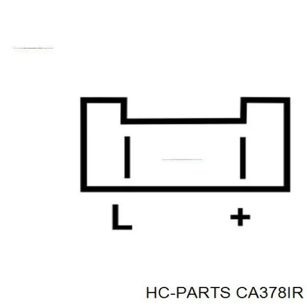 CA378IR HC Parts alternador