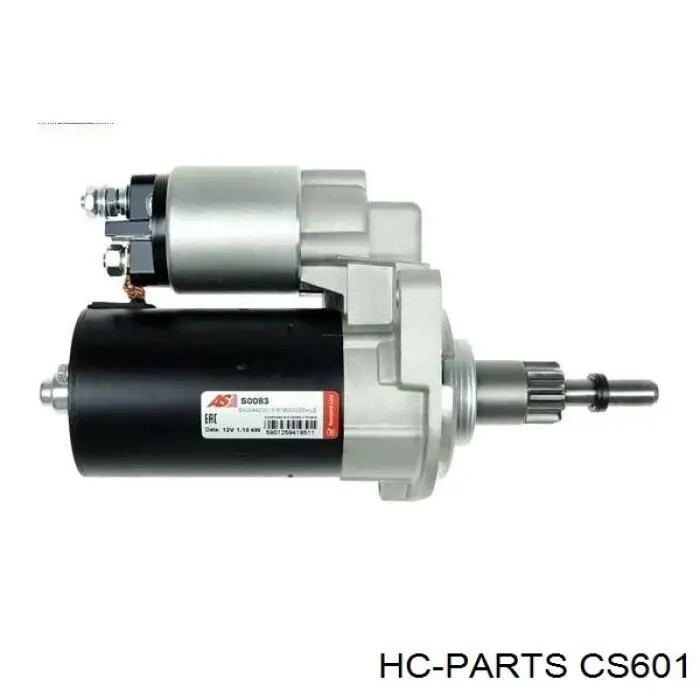 CS601 HC Parts motor de arranque