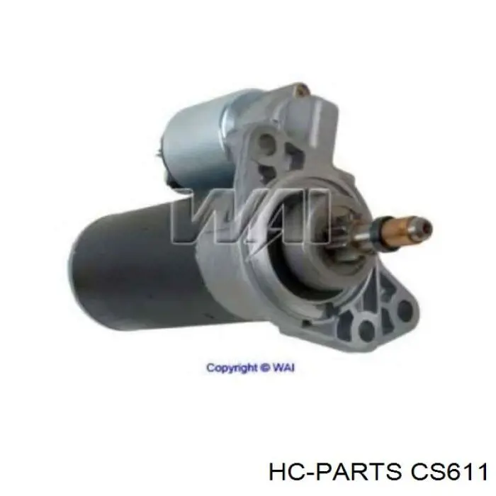 CS611 HC Parts motor de arranque