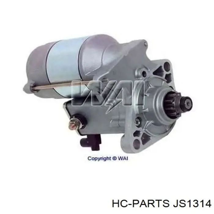 JS1314 HC Parts motor de arranque