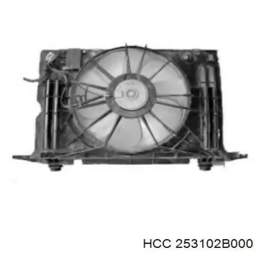 253100W000 Market (OEM) radiador refrigeración del motor