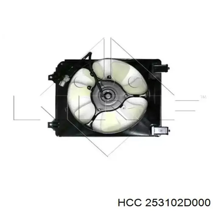 2531008000 Hyundai/Kia radiador refrigeración del motor