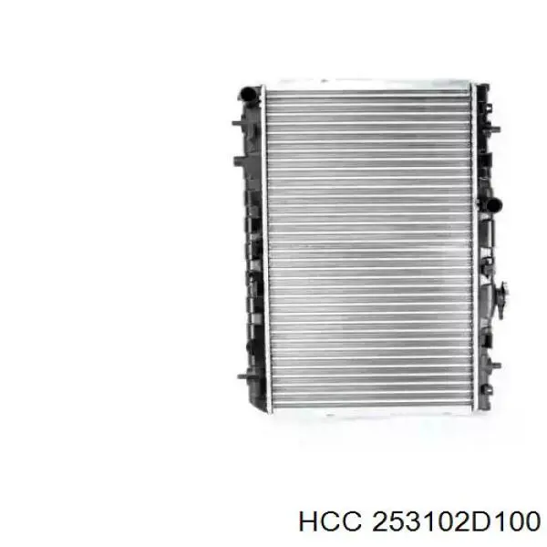 Radiador de água Hyundai/Kia 253102C106