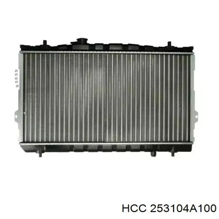 H156I38 NPS radiador refrigeración del motor