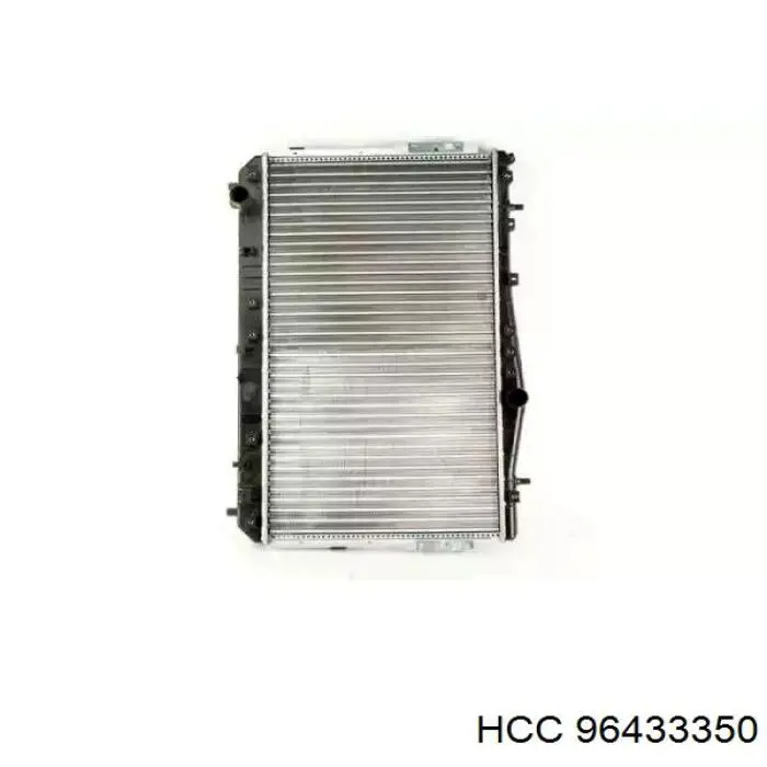 96433350 HCC radiador refrigeración del motor