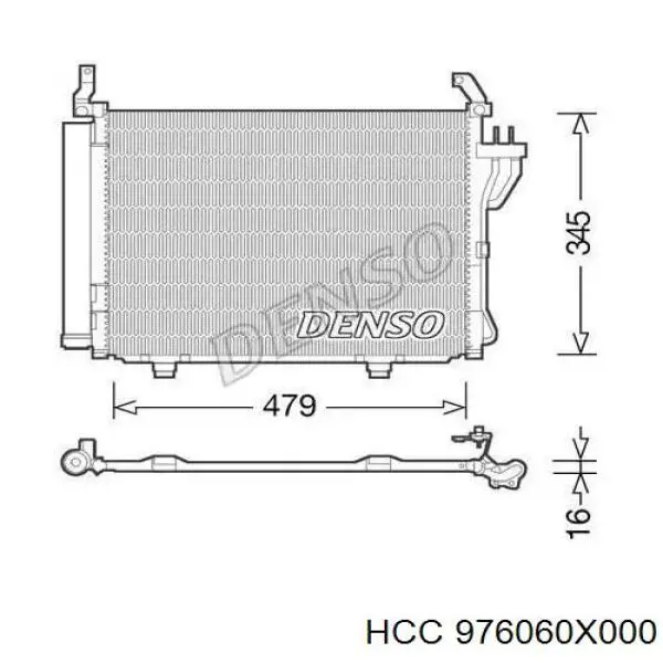 Aire acondicionado capacitor HCC 976060X000 precio, desde 86,24 EUR