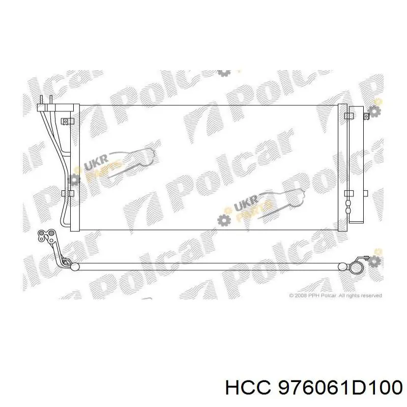 Aire acondicionado capacitor HCC 976061D100 precio, desde 93,61 EUR