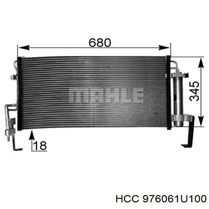 RCHN39025A Signeda condensador aire acondicionado