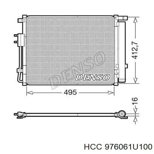 Comprar 606HN2050 TYC Condensador de aire acondicionado