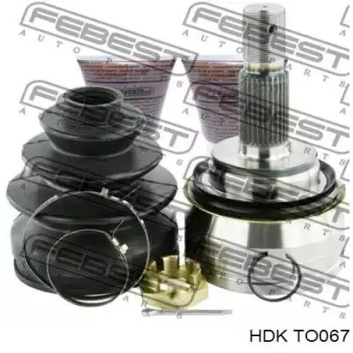 Junta homocinética exterior delantera HDK TO067 precio, desde 47,30 EUR