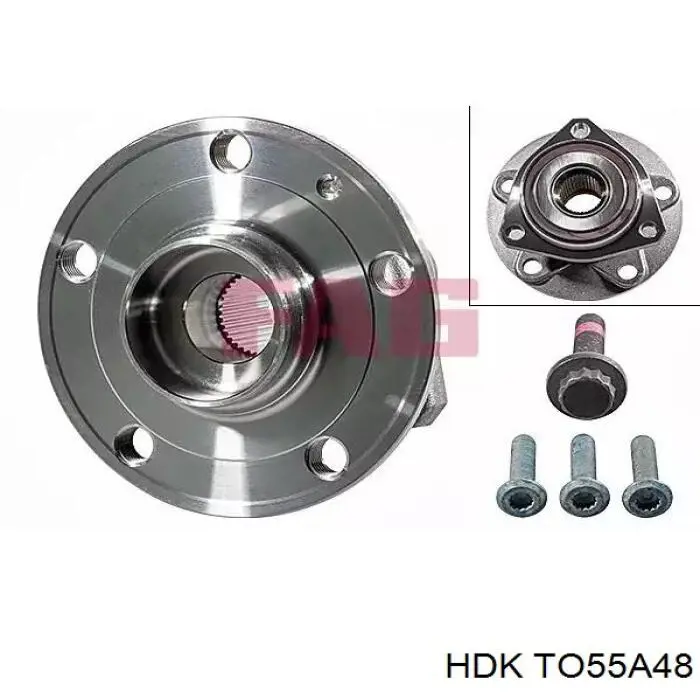 TO55A48 HDK junta homocinética exterior delantera