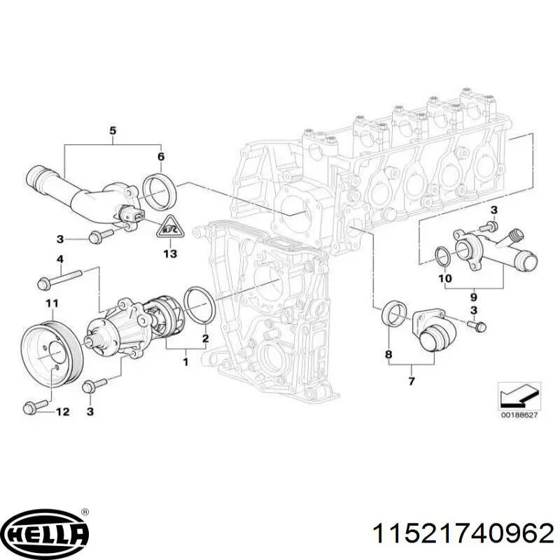 Embrague, ventilador del radiador BMW 3 E21