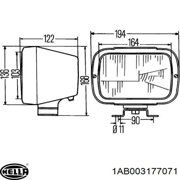 Lámpara de faro exterior izquierda/derecha Polcar 9911090E precio, desde 18,31 EUR