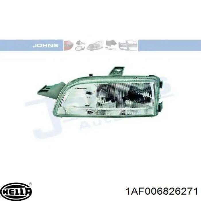 Faro izquierdo 1AF006826271 HELLA