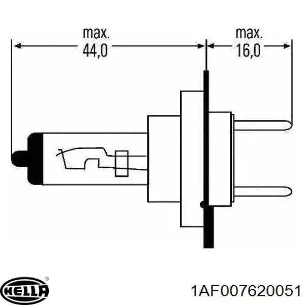 Comprar 1AF007620051 HELLA Faro delantero izquierdo