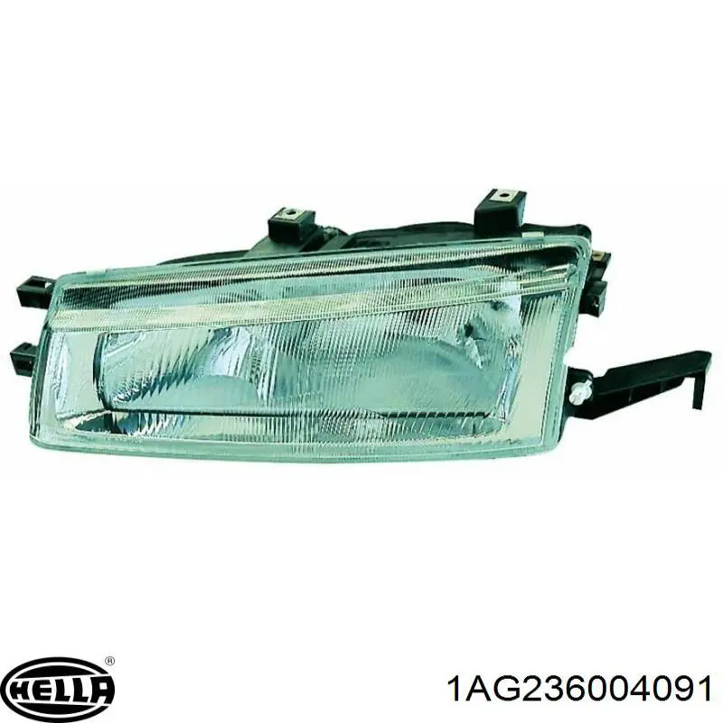Faro izquierdo 1AG236004091 HELLA