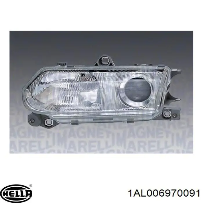 0060587938 Fiat/Alfa/Lancia faro izquierdo