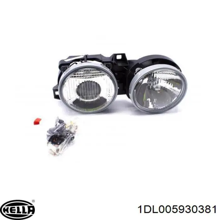 Faro derecho 1DL005930381 HELLA
