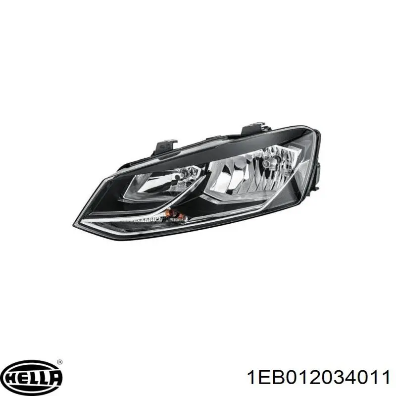 1EB 012 034-011 HELLA faro izquierdo