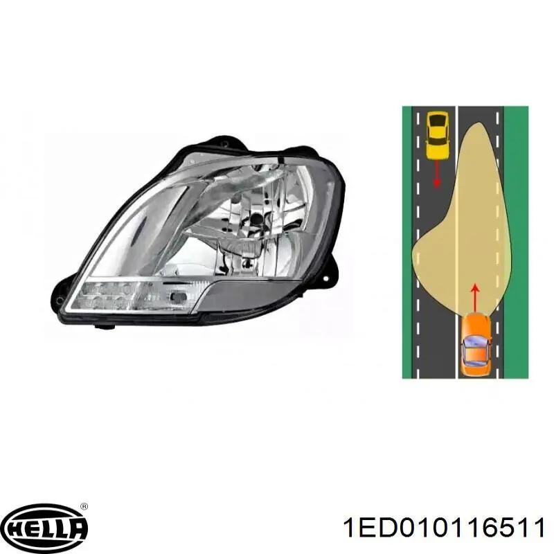 Comprar HLDA004L Trucklight Faro delantero izquierdo