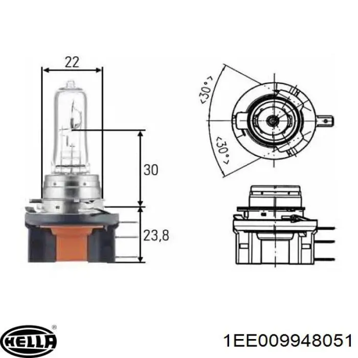 Faro HELLA 1EE009948051 precio, desde 157,26 EUR