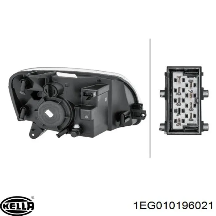 Faro delantero derecho Alkar 2752974