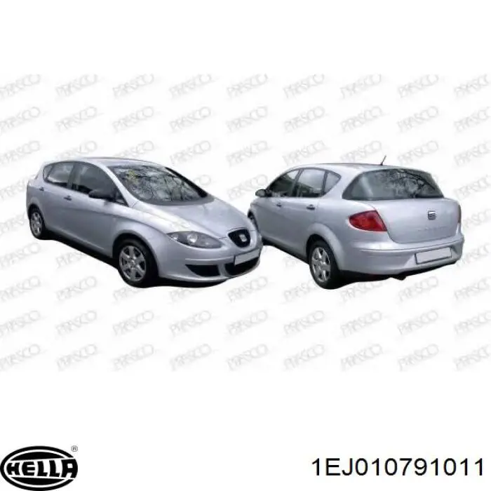 Faros delantero izquierdo para Seat Toledo 3