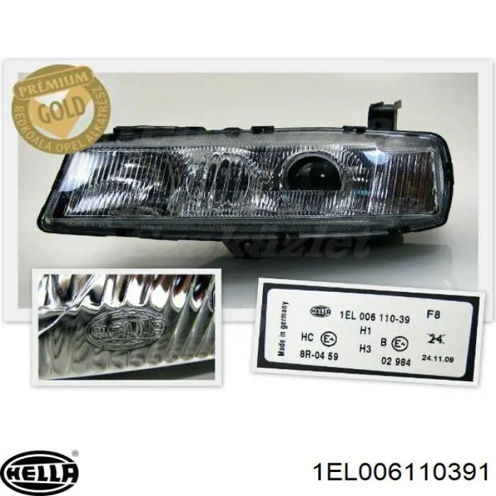 Comprar Faro izquierdo Opel Calibra  85