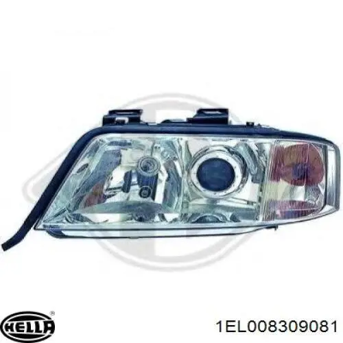 Faro delantero derecho VAG 4B0941030T