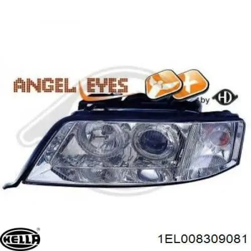 4B0941030T VAG Luz derecha