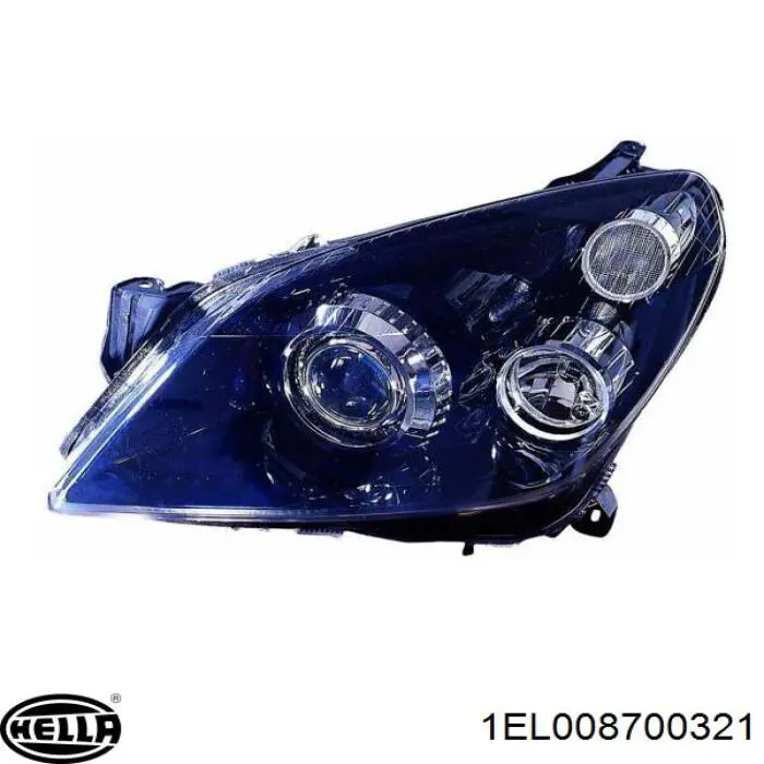 93190389 General Motors Luz derecha