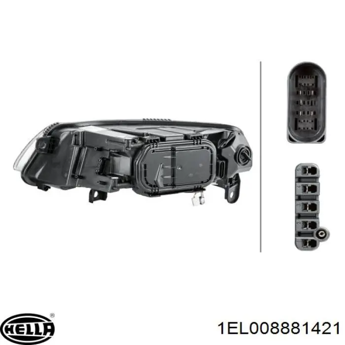Faro derecho VAG 4F0941030FF precio, desde 246,40 EUR