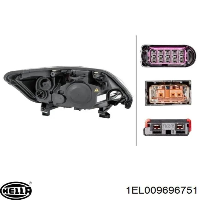 ZFD111007L Signeda faro izquierdo