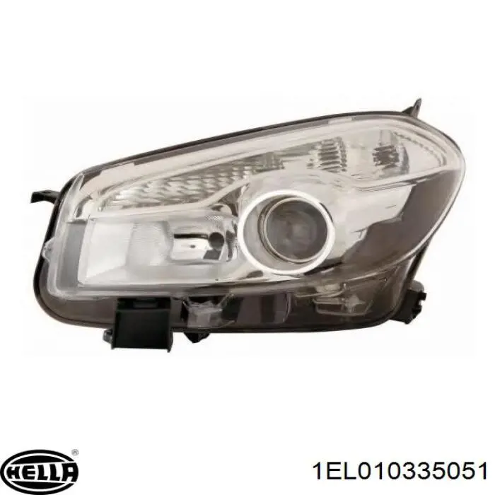 Faro izquierdo Nissan Qashqai 2 J11