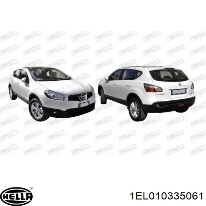 Faro derecho Nissan Qashqai 2 J11