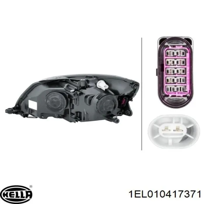 Comprar 1EL010417371 HELLA Faro delantero izquierdo
