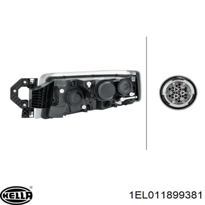 Faro derecho 5511163RLDEF1 Depo/Loro/Abakus