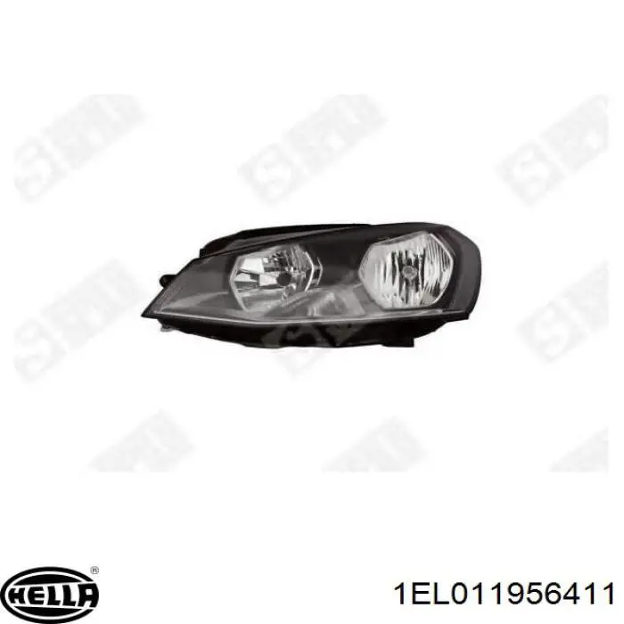 Faros delantero izquierdo para Volkswagen Golf ALLTRACK VII