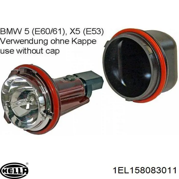 1EL 158 083-011 HELLA faro izquierdo