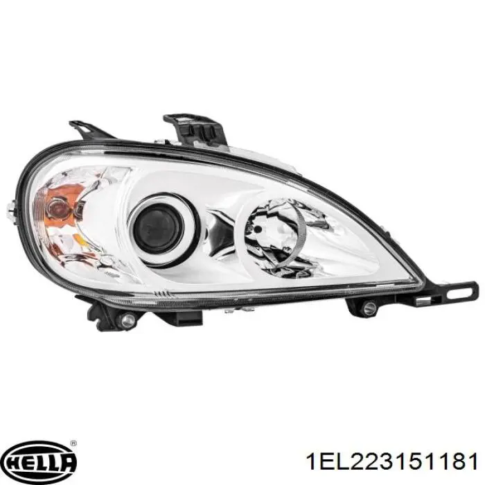 Faro derecho Mercedes 163820466164 precio, desde 154,47 EUR