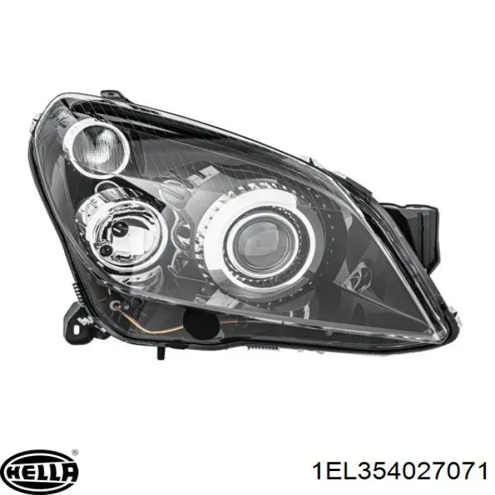 Faro izquierdo 1EL354027071 HELLA