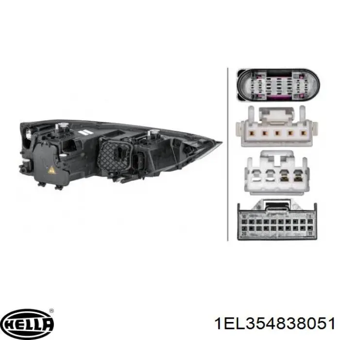 Comprar 8XA941043 VAG Faro delantero izquierdo