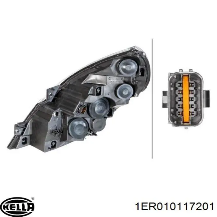 93197622 Peugeot/Citroen faro derecho