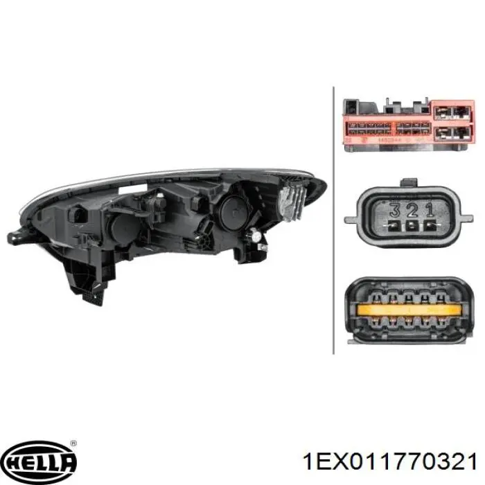 Faro derecho Renault (RVI) 260108354R precio, desde 641,95 EUR