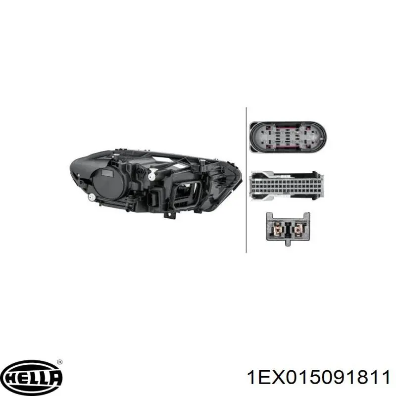 Faro izquierdo para Mercedes A (W177)