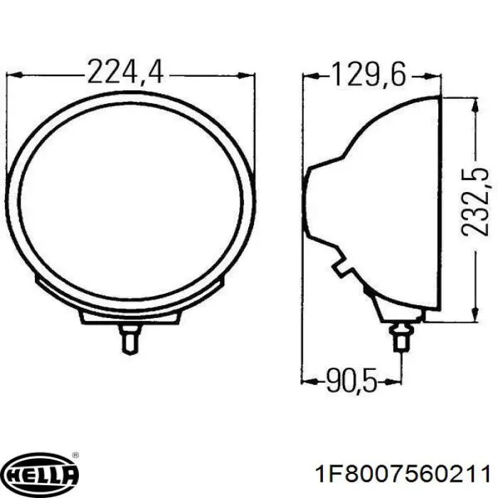  HELLA 1F8007560211 precio, desde 317,31 EUR