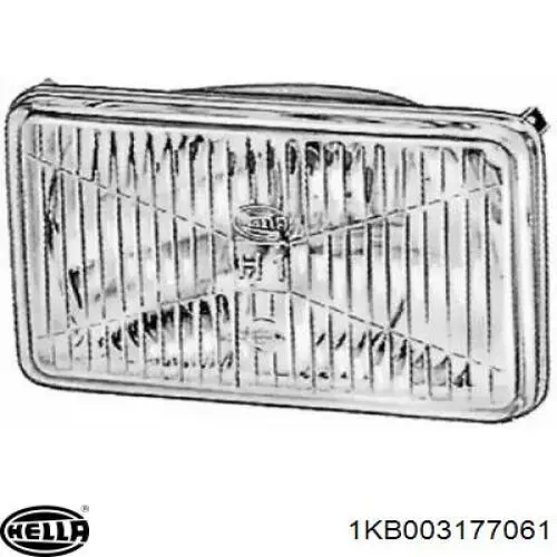 Faro antiniebla izquierdo y derecho 1KB003177061 HELLA