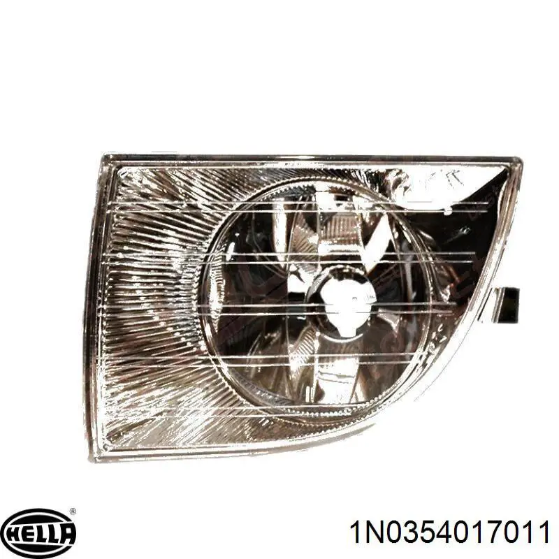 Luz antiniebla izquierda Skoda Octavia (A5, 1Z5)