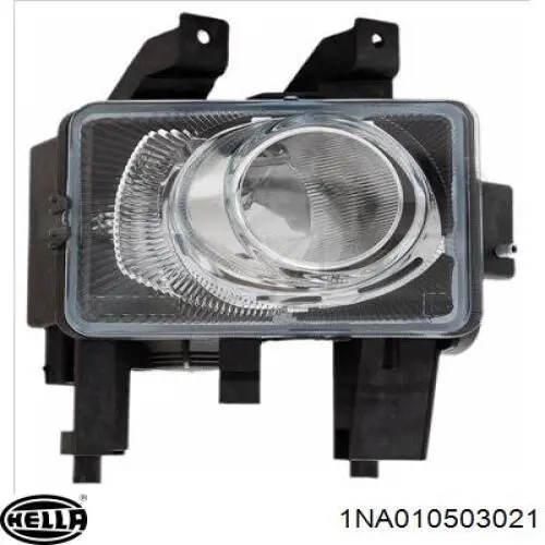 1NA 010 503-021 HELLA faro antiniebla derecho